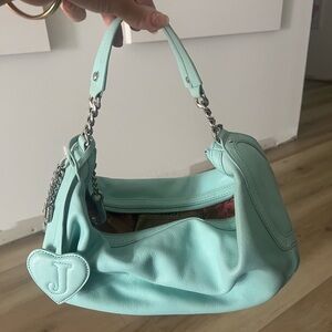Juicy Couture Light Blue Hobo Bag